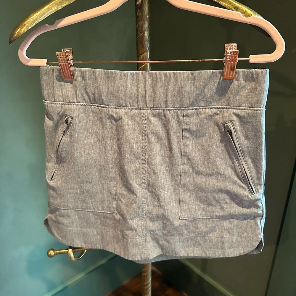 Kyodan Textured Gray Skirt - Picture 1 of 5